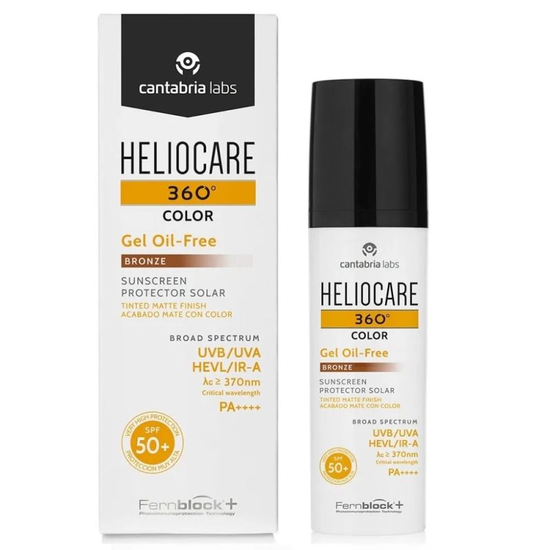 Heliocare 360 Color Gel Oil Free Bronze SPF50 50ml