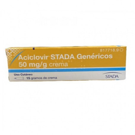 Aciclovir Stada 50mg G Crema 15gr Herpes Simple