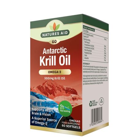 Nature´s life aceite de krill 60 capsulas