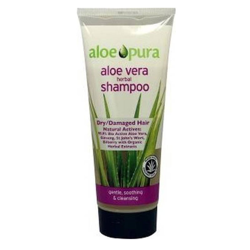 Aloe Pura Champú Herbal Bio Aloe Vera Cabellos Secos 200ml 5542