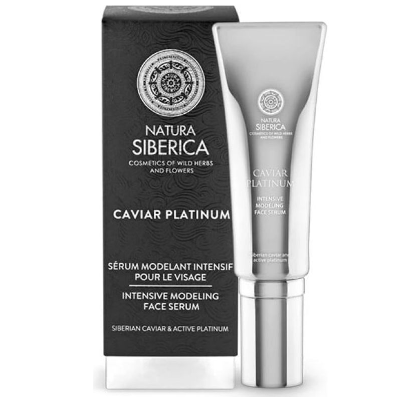 Natura Siberia Suero facial modelador intensivo Caviar Platinum